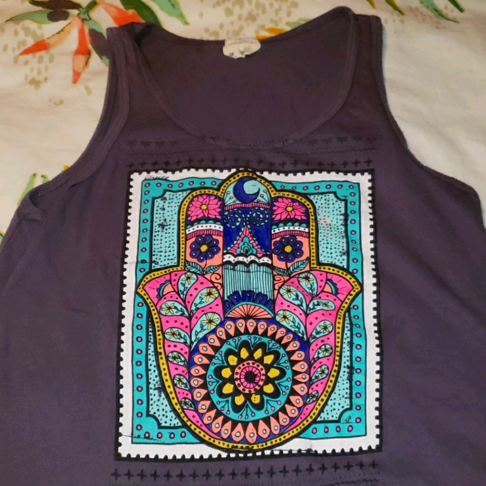 3/25 Oneil Girls Hamsa Hand tank